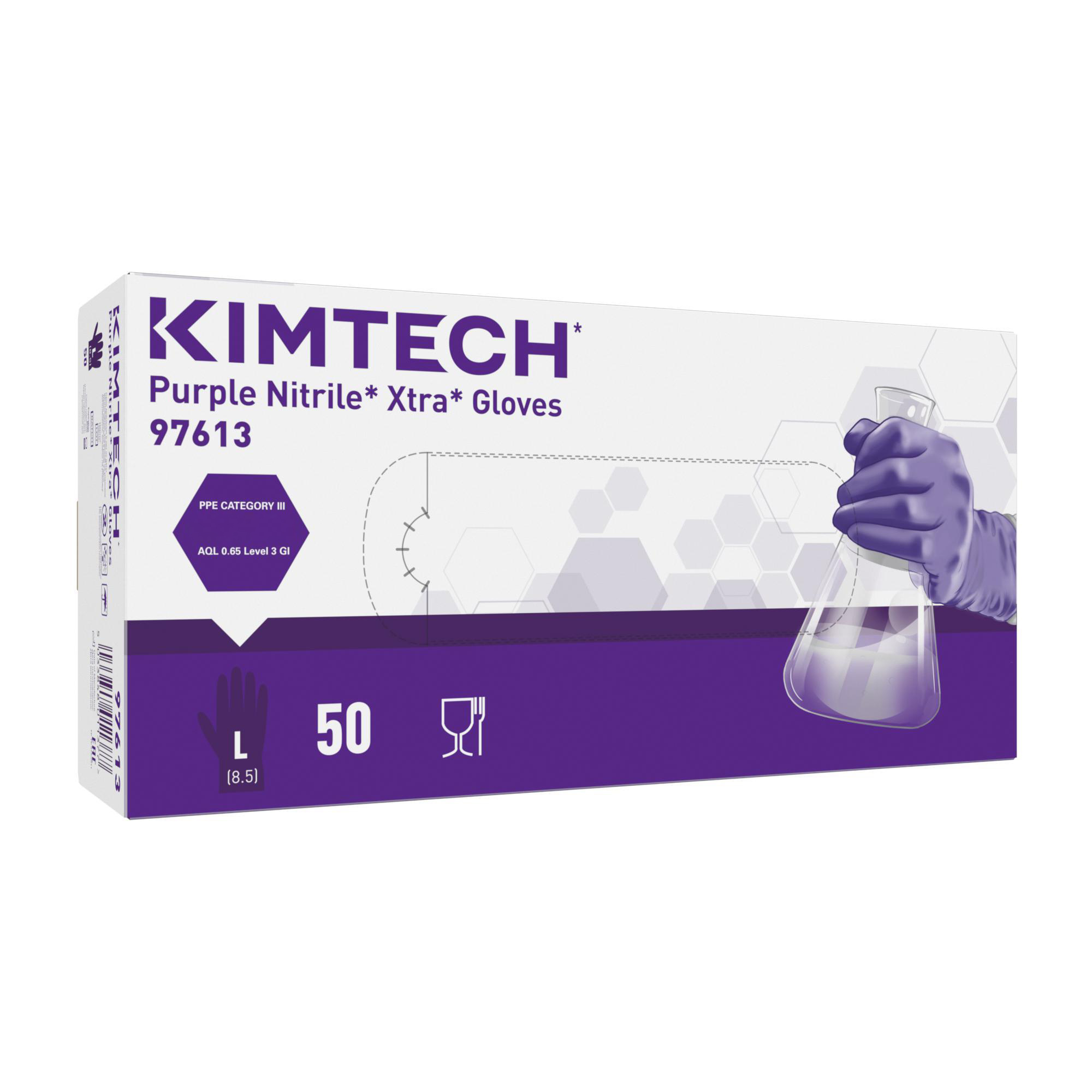 Kimtech - Kimtech™ Purple Nitrile™Xtra™ Nitrile Gloves