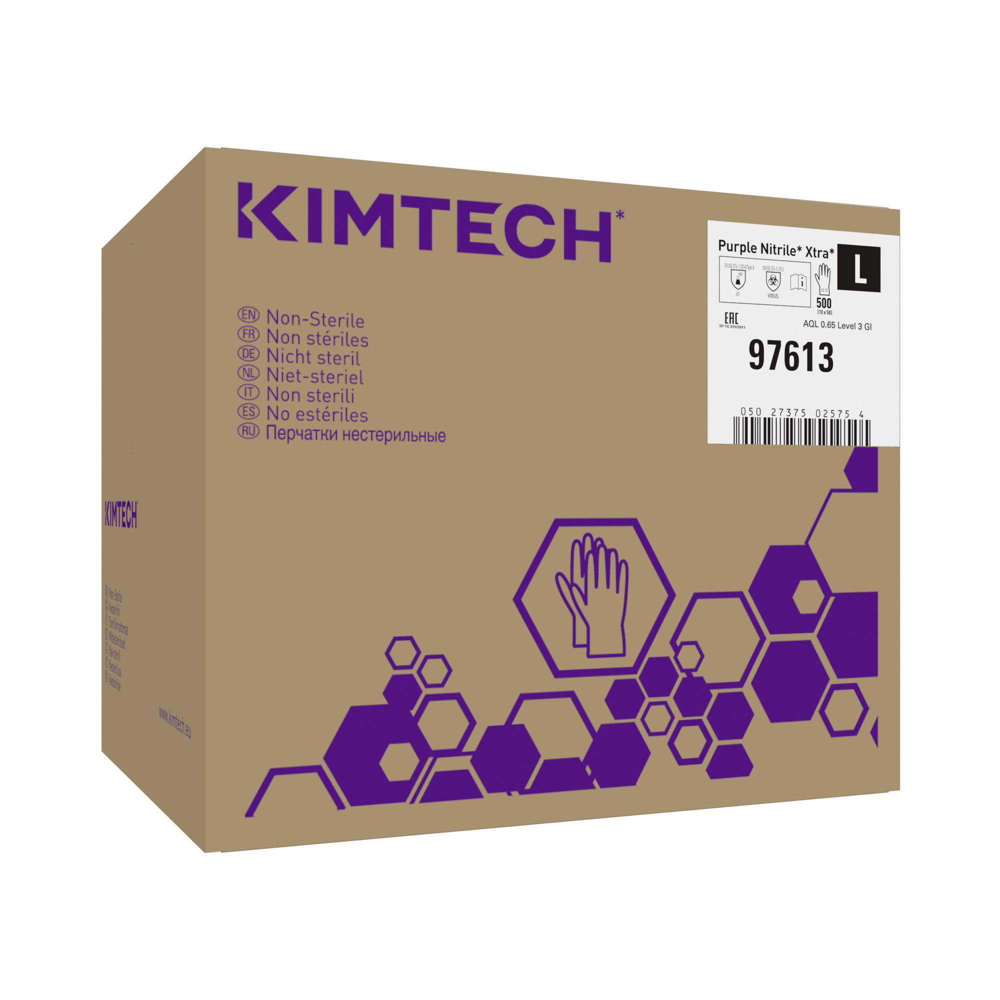 Kimtech - Kimtech™ Purple Nitrile™Xtra™ Nitrile Gloves